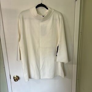 Elegant White Women's Top